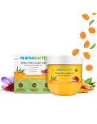Mamaearth Ubtan Ultra Light Gel Oil-Free Moisturizer With Turmeric & Saffron, 200ml For Deep Hydration